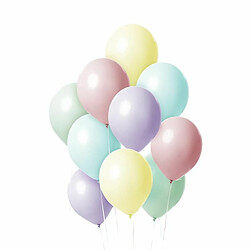 Paris Prix 10 Ballons Pastels Multicolore