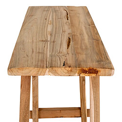 EPIKASA Table Console Girona, Marron, Bois, 90x30x80 cm pas cher