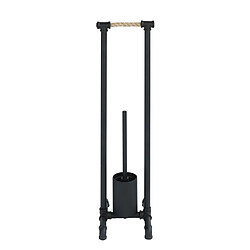 WENKO Valet WC indus Osuna - H. 77 cm - Noir