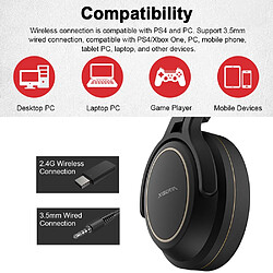 Avis Universal Casque/écouteur sans fil casque de jeu casque de jeu casque stéréo musique super basse casque filaire pour téléphone portable