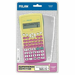 Avis Calculatrice scientifique Milan M240 Jaune Rose 16,7 x 8,4 x 1,9 cm