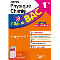 Spécialité physique chimie 1re : révisions & entraînement - Occasion