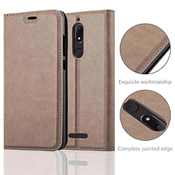 Avis Cadorabo Coque WIKO VIEW Etui en Brun