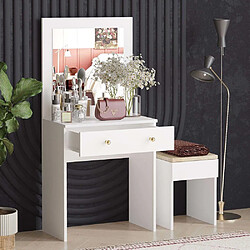 Acheter Hanah Home Coiffeuse avec miroir et tabouret Azura.