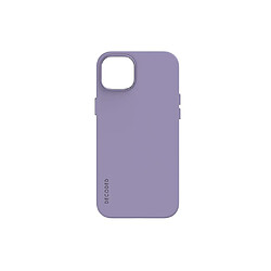 Decoded Coque pour Apple iPhone 15 Plus MagSafe en Silicone Antimicrobienne Violet