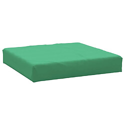 vidaXL Coussin de palette vert tissu oxford