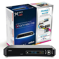 Acheter Décodeur satellite Double Tuner Fransat Connect ASTON XENA TWIN HD - PVR READY HDMI Chaînes TNT GRATUITES 2 Lecteurs de carte