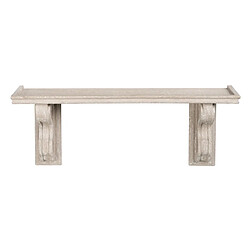 BigBuy Home Décoration murale Gris Bois de manguier Bois MDF 76 x 18,5 x 30 cm