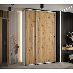 Abiks Meble Armoire DAVOS 8 À Portes Coulissantes 235,2/150/45 3 Portes