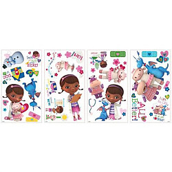 Thedecofactory DISNEY DOCTEUR MCSTUFFINS - Stickers repositionnables de Doc McStuffins, série d'animation Disney