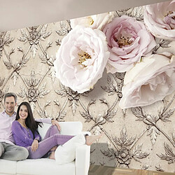 Paris Prix Papier Peint Romantic Beige 105 x 150 cm