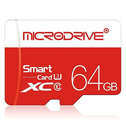 Wewoo Carte Micro SD mémoire SD TF Microdrive 64 Go classe 10 haute vitesse 10