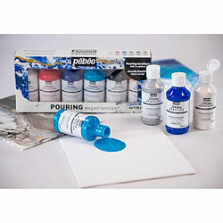 Acheter Pebeo Set de 6 peintures pouring acrylique - 6 x 118 ml