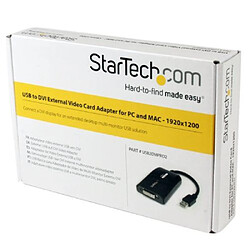 Acheter StarTech.com USB to DVI Adapter - External USB Video Graphics Card for PC and MAC- 1920x1200