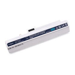 Vhbw Batterie LI-ION 4400mAh 11.1V blanc compatible pour ACER ASPIRE remplace LC.BTP00.017, LC.BTP00.018, UM08A31, UM08A71, UM08A73, UM08A74 etc.