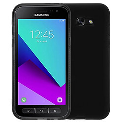 Xeptio Etui noir pour Samsung Galaxy Xcover 4 SM-G390F - Coque gel de Protection en TPU