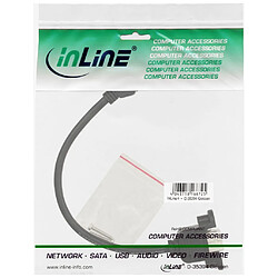 Avis Câble adaptateur USB 2.0 InLine® de type A femelle à connecteur de châssis type B 0,2 m