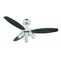 Avis Westinghouse Ventilateur Jet Plus 105cm Nickel Wenge Argenté