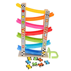 rampe bois jeu de voiture de course enfants pas cher