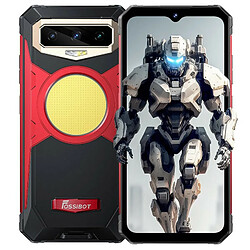 FOSSiBOT F102 Smartphone robuste débloqué 2023, 12 Go + 256 Go, caméra avant 32MP + caméra arrière 108MP, 16500mAh, Android 13.0, écran FHD+ de 6,58 pouces, lumières de camping 3W, GPS NFC