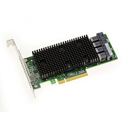 Kalea-Informatique Carte contrôleur PCIe 3.1 SAS + SATA + NVMe - 12GB - 16 PORTS INTERNES - OEM 9400-16i