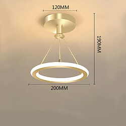 Stoex Plafonnier Moderne Simple Luminaire Plafonnier Minimaliste Lampe de Plafond Led Nordique Or Pour Salon, Chambre À Coucher, Couloir pas cher