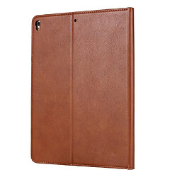 Avis Etui en PU auto-absorbé avec support et fente pour stylo marron pour votre Apple iPad 10.2 (2019)