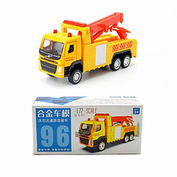 Avis Universal Modèle de grue en alliage 1: 72, jouets de grue à 2 portes, jouets cadeaux pour enfants | Voiture jouet moulée sous pression(Jaune)