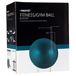 Avis Avento Ballon de fitness/d'exercice Diamètre 65 cm Bleu