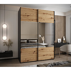 Abiks Meble Armoire à portes battantes Lux 4 245,5/170/64 2 portes