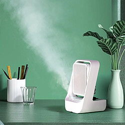 Ventilateur d'humidification de Bureau Portable USB Chargeant un Outil de Refroidissement Personnel Intelligent pour la Maison d'été et le Bureau Refroidissant le Ménage