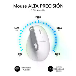 Souris Subblim SUBMO-EDNVW02 Blanc