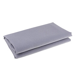 Gris de tissu traité antidérapant en caoutchouc de tissu antidérapant de 1 yard gris