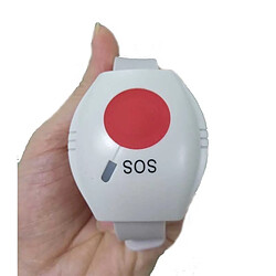 Wewoo Alarme sonore Le bracelet d'alarme d'urgence sans fil EM-70 envoie un signal d'aide en cas de chute du bouton SOS pour les personnes âgées