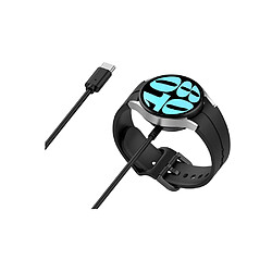 Eko Câble de Charge Magnétique pour Samsung Galaxy Watch vers USB-C 1m Noir