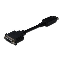 Digitus AK-340401-001-S Adaptateur DisplayPort vers DVI Noir