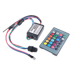 Dc12v Mini Rgb Fibre Optique Source Source Avec Ir Remote 1 Tête