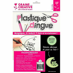 Graines Créatives Plastique Dingue - Phosphorescent