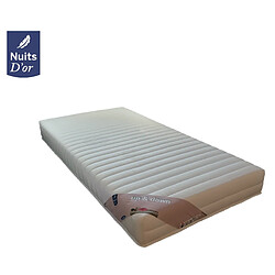 Nuits D'Or Up 2 x Matelas 70x190 Densité 35 Kg/m3 - Hauteur 18 Cm - Soutien Très Ferme