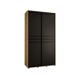 Abiks Meble Armoire Davos 10 À Portes Coulissantes 235,2/130/45 2 Portes