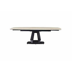 Acheter Inside 75 Table de repas extensible DIAMOND 180 x 100 cm plateau céramique finition bois