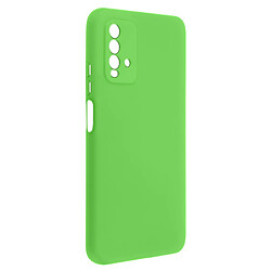 Avizar Coque Xiaomi Redmi 9T Silicone Semi-rigide Finition Soft Touch Fine vert