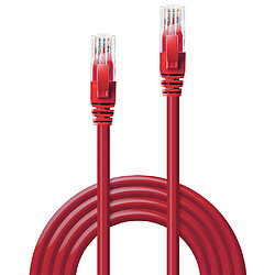 Lindy 48030 câble de réseau Rouge 0,3 m Cat6 U/UTP (UTP)