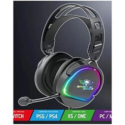 Avis Spirit of Gamer Casque Gamer PRO-H6 LEDS RGB PC/MAC SWITCH PS5 - XBOX SERIES X|S + Souris PRO GAMING PRO-M5 Noire 8 BOUTONS LED RGB 13 EFFETS 12800D