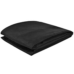 vidaXL Housse de canapé Micro-suède Anthracite 140x210 cm