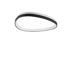 Ideal Lux Semi-Plafonnier LED Intégré DALI 61 cm Noir 3650Lm 3000K