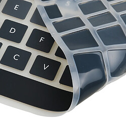 Anglais silicone couvercle du clavier de protection pour macbook air 13 ""15"" 17 ""gris pas cher