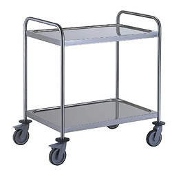 Chariot de service 2 plateaux Tournus 800x530mm