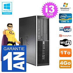 PC HP Compaq 8100 SFF i3-530 RAM 4Go Disque 1To Graveur DVD Wifi W7 - Occasion