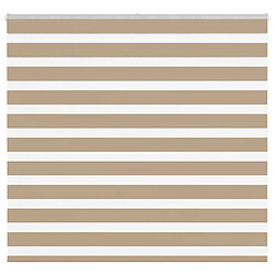 vidaXL Store zèbre marron sable largeur du tissu 150,9 cm polyester